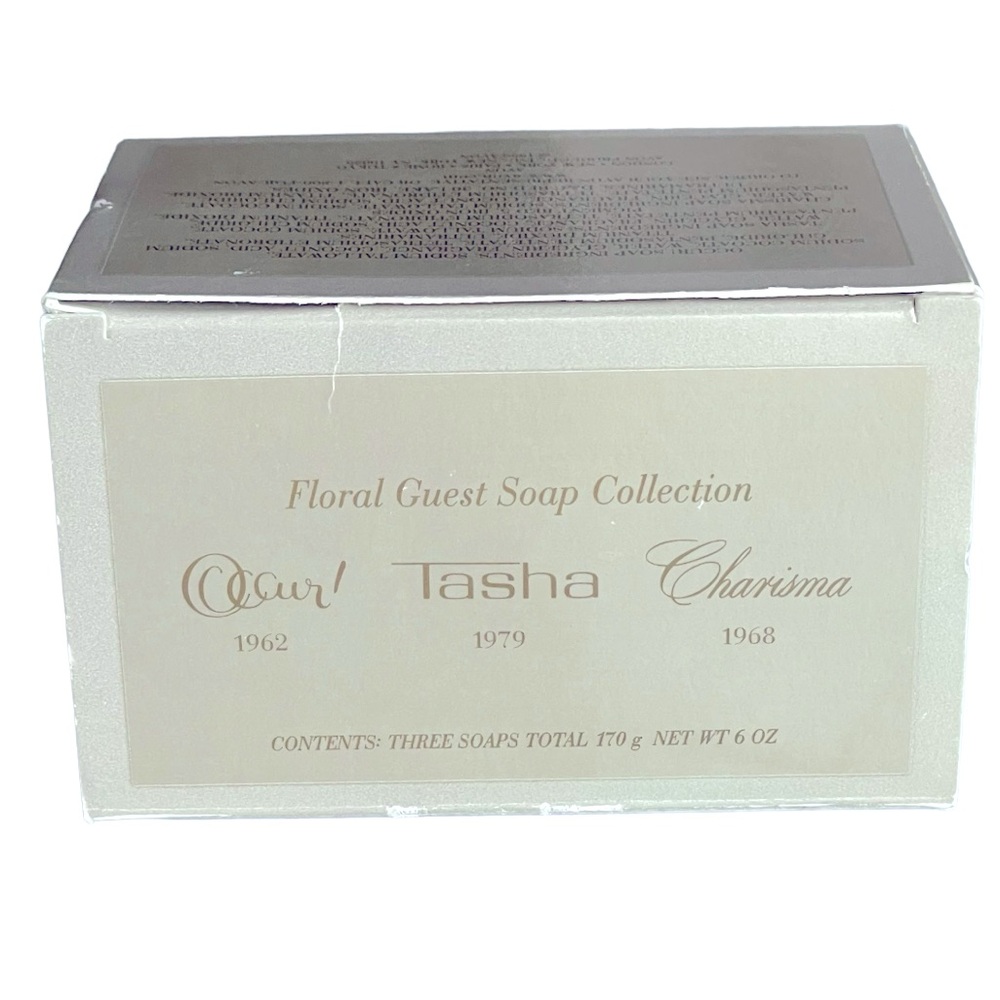 AVON Soap Floral Occur Tasha Charisma Guest Collection Vintage